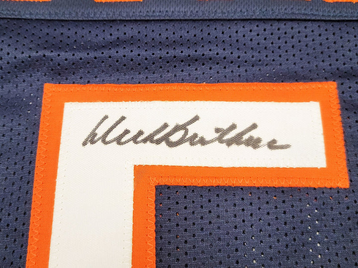 Chicago Bears Dick Butkus Autographed Signed Blue Jersey Beckett BAS