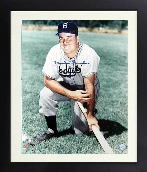 Duke Snider signed Brooklyn Dodgers  MLB 16x20 Photo Framed - JSA (HOF/2X WSC)