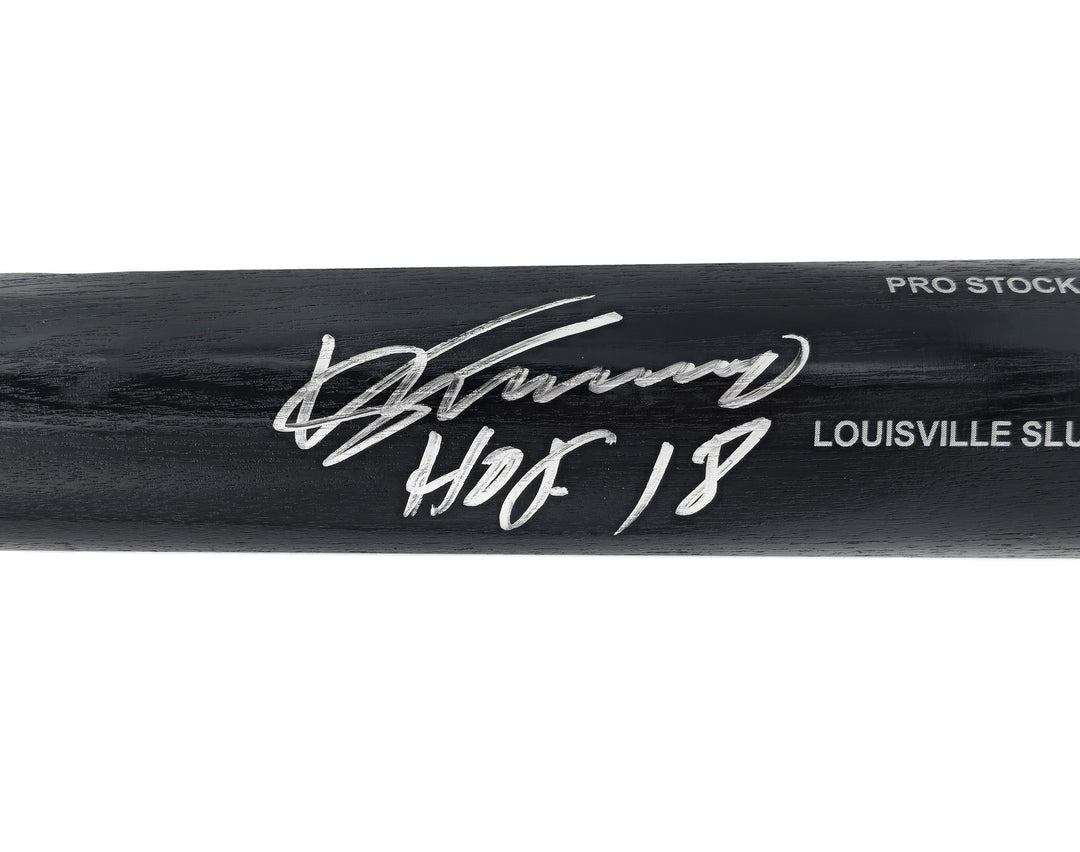 Vladimir Guerrero Sr. Auto Black L Slugger Baseball Bat Angels "HOF 18" Beckett