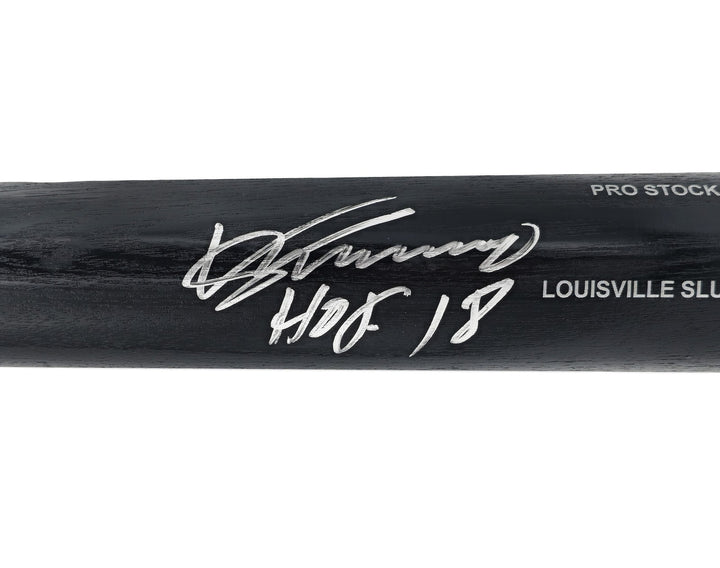 Vladimir Guerrero Sr. Auto Black L Slugger Baseball Bat Angels "HOF 18" Beckett