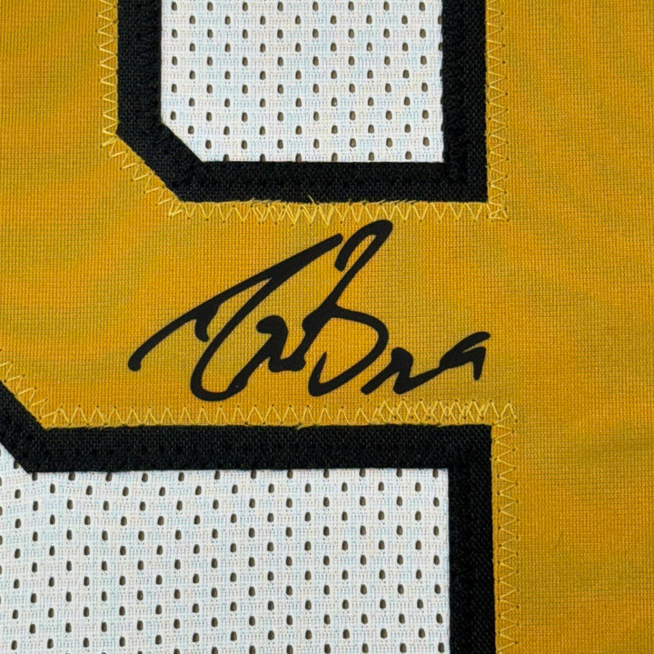 Framed Facsimile Autographed Drew Brees 33x42 Orleans Reprint Laser Auto Jersey