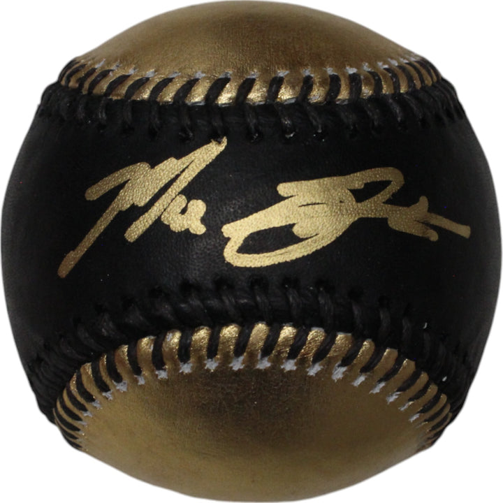 Max Scherzer Autographed Toronto Blue Jays OML Gold Baseball Fanatics 46882