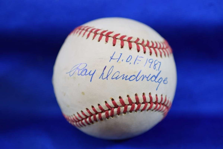 Ray Dandridge PSA DNA COA Autograph ONL National League Signed Baseball HOF 1987