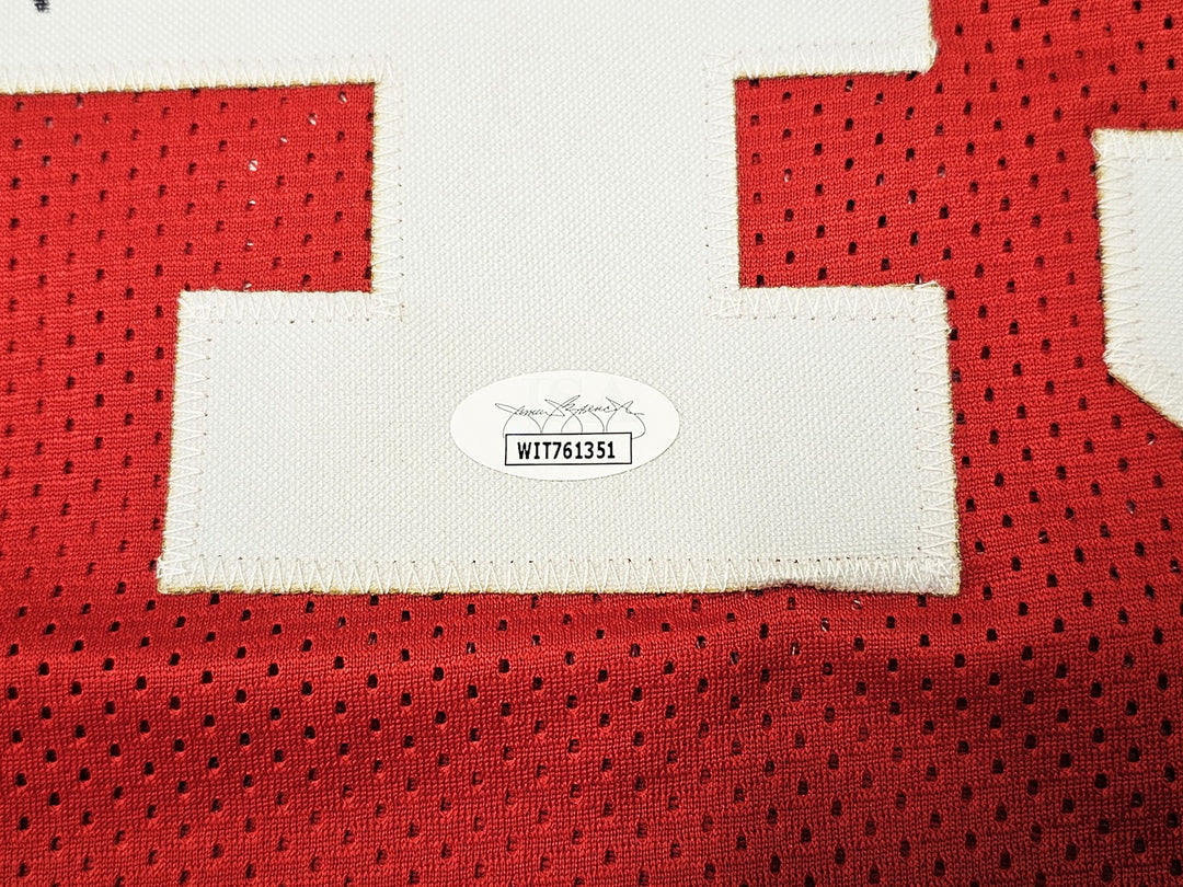 Houston Rockets Rudy Tomjanovich Signed Red Jersey "HOF 2020" JSA