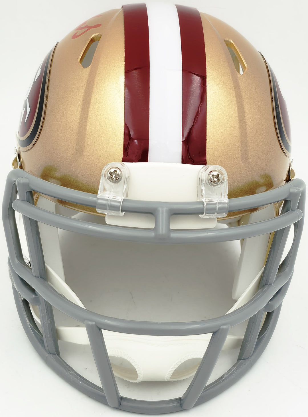 Deebo Samuel Signed San Francisco 49ers Gold Speed Mini Helmet Fanatics Holo