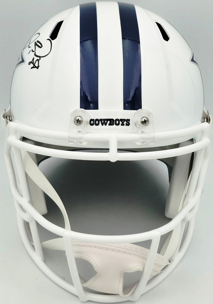 Dez Bryant Signed Dallas Cowboys White 2022 Alternate Full Size Speed Replica