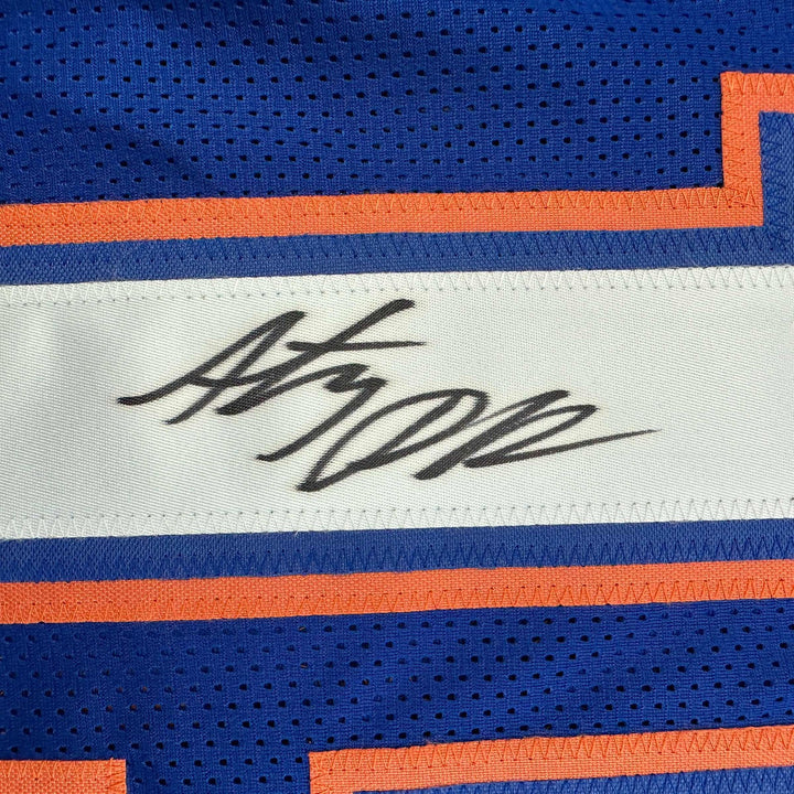 Autographed/Signed Anthony Richardson Florida Blue College Jersey JSA COA