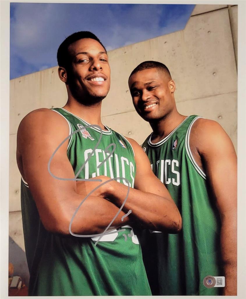 Paul Pierce signed Boston Celtics 11x14 photo autograph ~ Beckett BAS