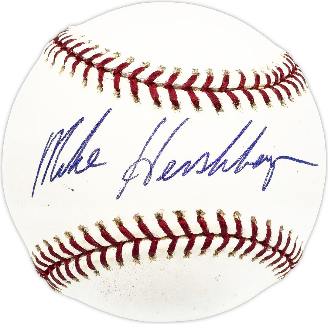Mike Hershberger Signed MLB Baseball White Sox, Pilots Beckett #BM17815