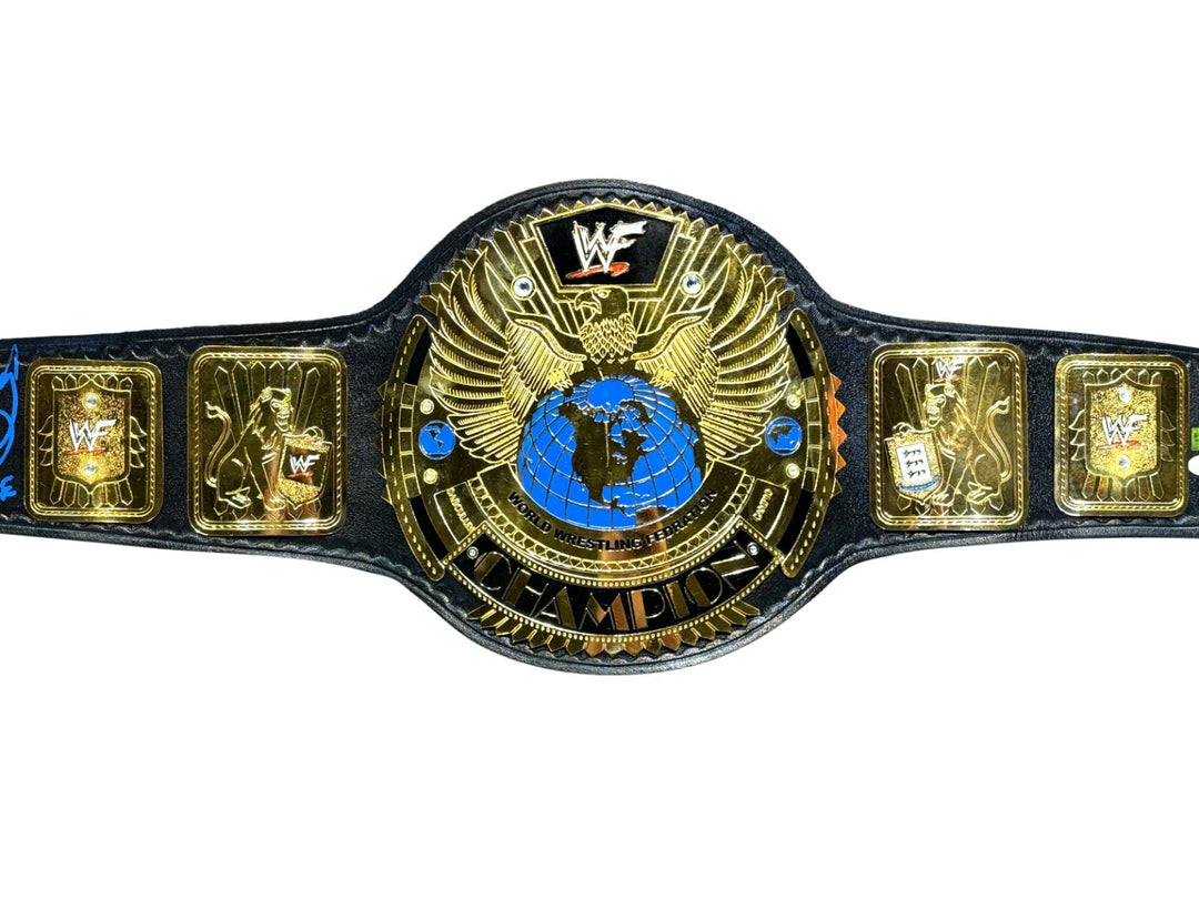 Mankind Mick Foley Autographed WWE WWF Attitude Era Championship Belt Signed JSA