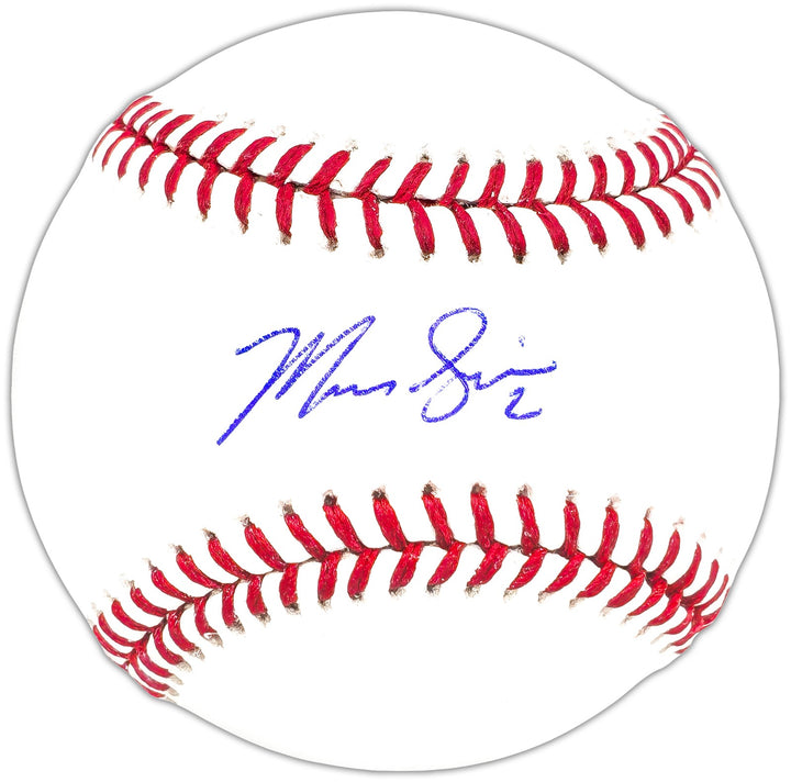 Marcus Semien Signed Official MLB Baseball Texas Rangers Beckett BAS Witness