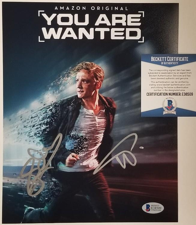 Matthias Schweighöfer & Alexandra Maria Lara Signed 8x10 Photo ~ Beckett BAS COA