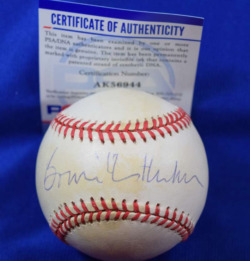 Bowie Kuhn PSA DNA Coa Autograph American League OAL Signed Baseball