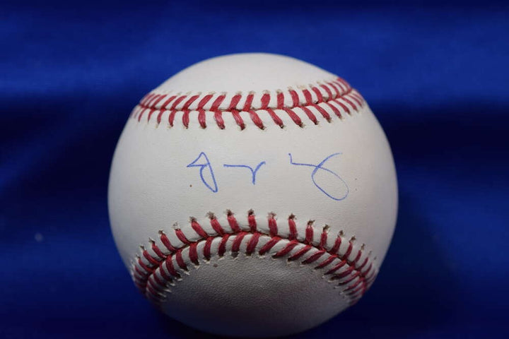 Jacoby Ellsbury MLB Authentic COA Autographed Major League OML Signed Baseball