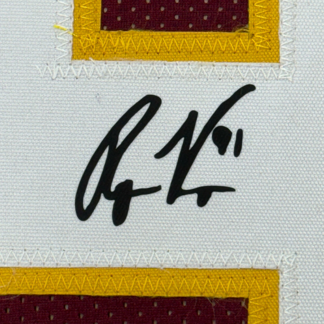 Framed Facsimile Autographed Ryan Kerrigan 35x39 Washington Red Reprint Jersey