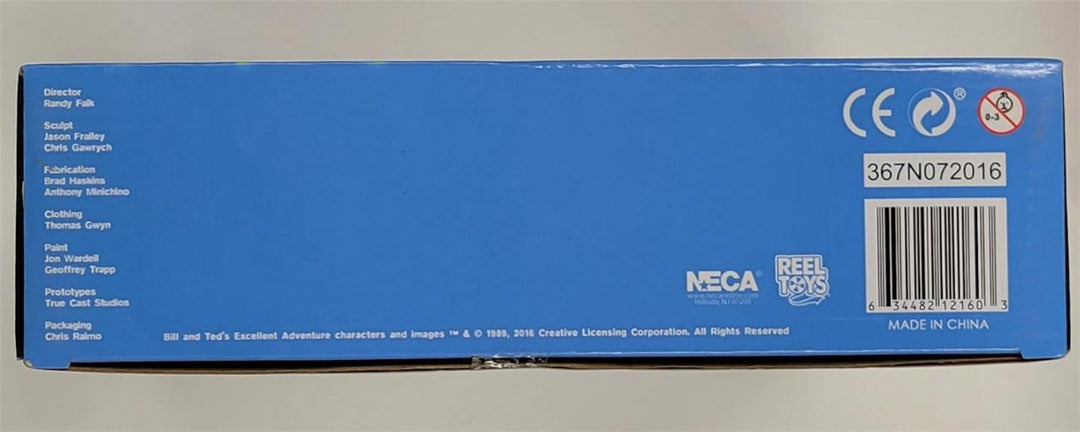 Alex Winter "Bill" signed Bill & Ted's "Wyld Stallyns" NECA Figure auto BAS