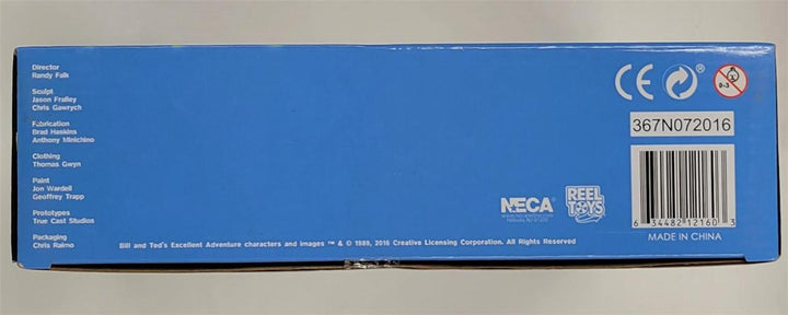 Alex Winter "Bill" signed Bill & Ted's "Wyld Stallyns" NECA Figure auto BAS