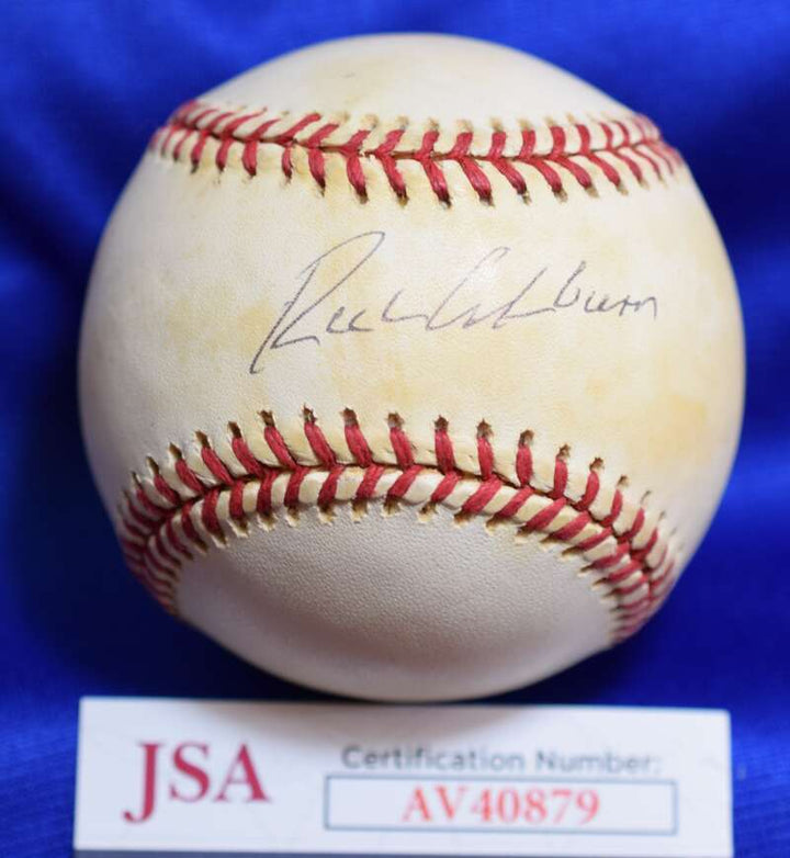 Richie Ashburn JSA COA Autographed National League Signed Baseball