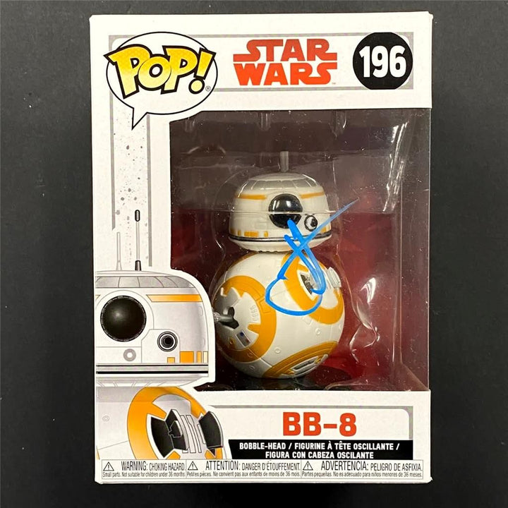 JJ Abrams signed Star Wars BB-8 Funko Pop 196 autograph ~ Beckett BAS