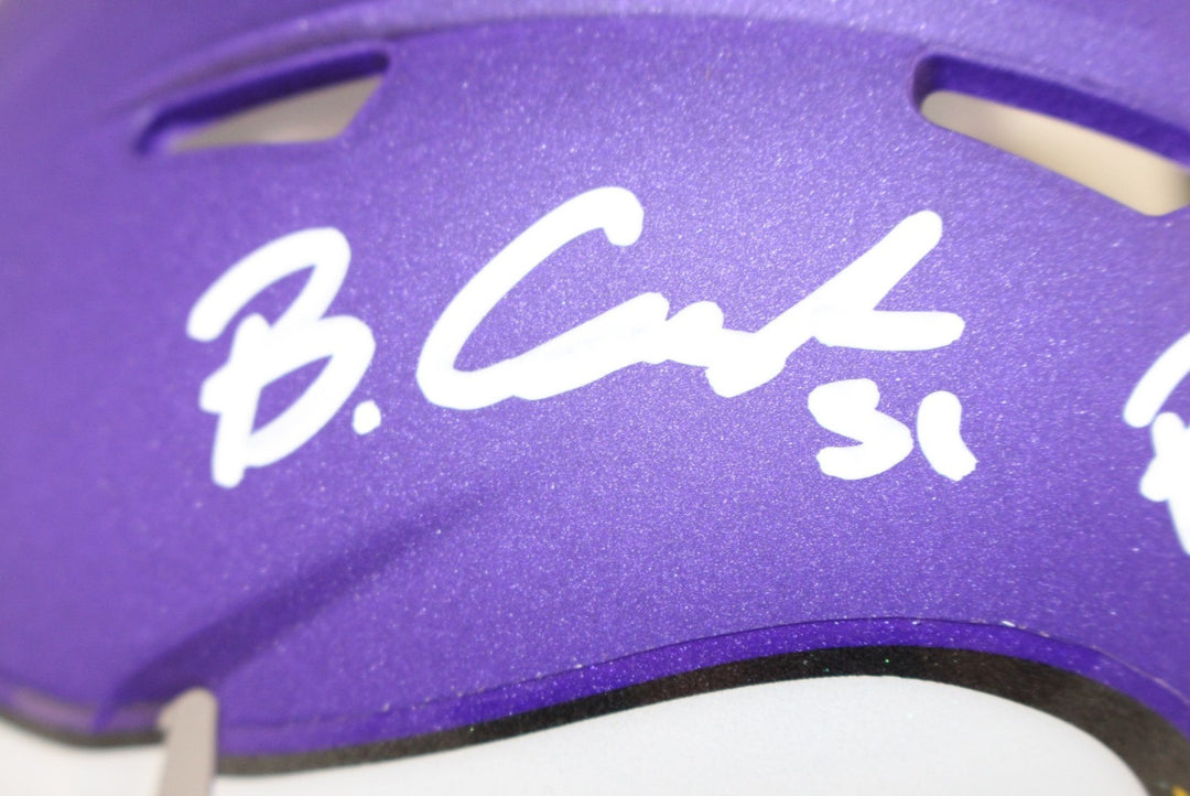 Blake Cashman Autographed Minnesota Vikings Mini Helmet Skol Beckett 52798