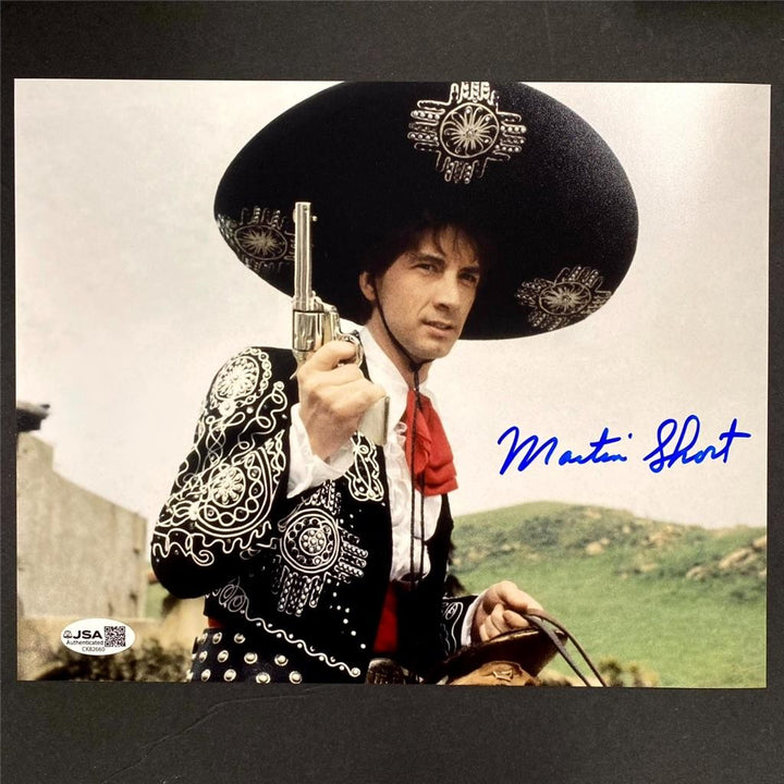 Martin Short signed Three Amigos 8x10 Photo Poster autograph ~ JSA