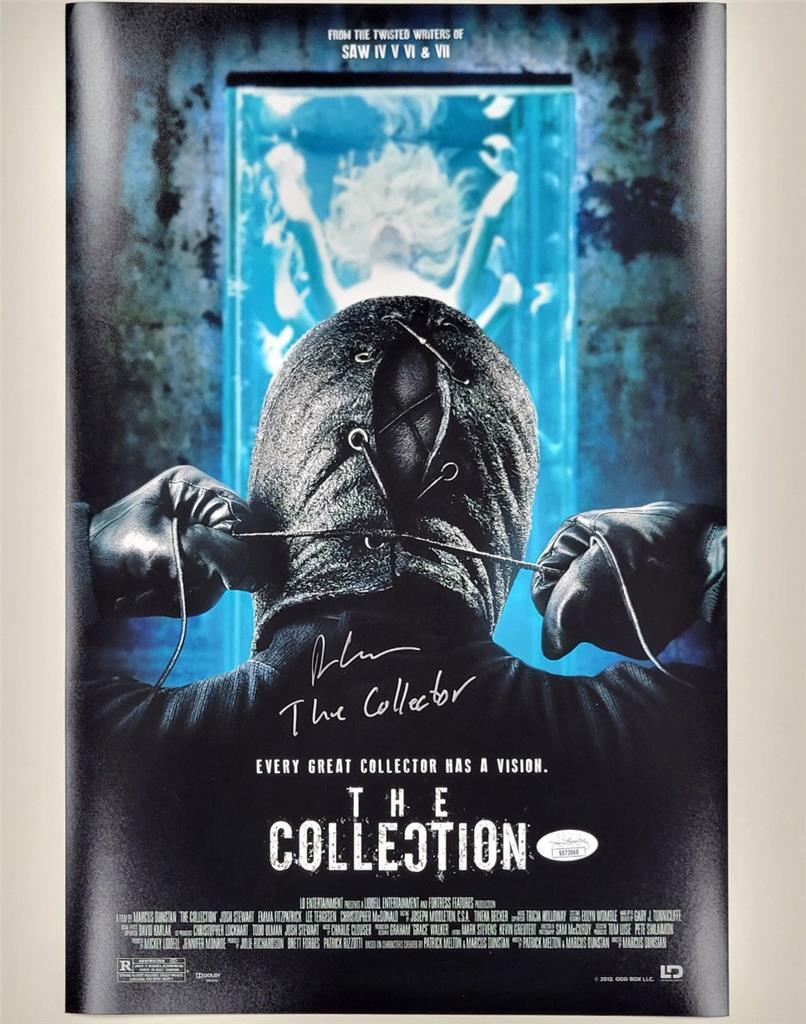 Randall Archer signed The Collection "The Collector" 11x17 photo poster JSA holo