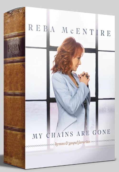 Reba McEntire signed 5.5x8.5 Photo/Art Card 2022 My Chains Are Gone CD Box- JSA