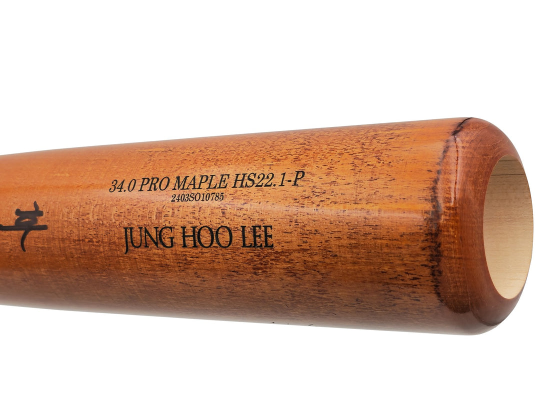 Jung Hoo Lee Auto Orange Old Hickory Player Model Bat Giants Auto Korean BAS
