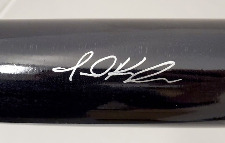 Jarred Kelenic Signed Black Marucci Game Model Bat Atlanta Braves Beckett BAS