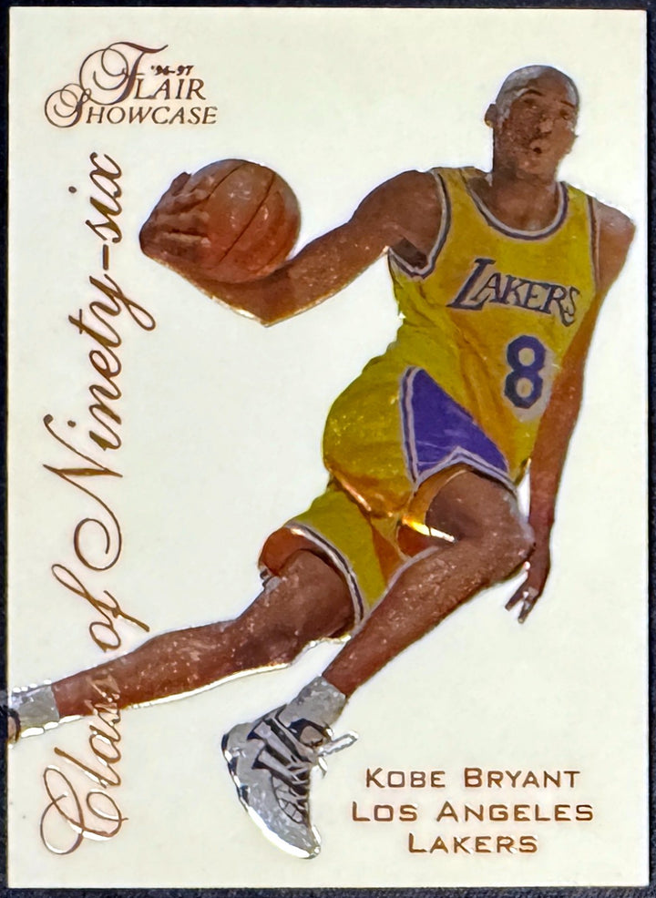 Kobe Bryant 1996-97 Flair Showcase Class of Ninety-Six Lakers Rookie Card RC #4