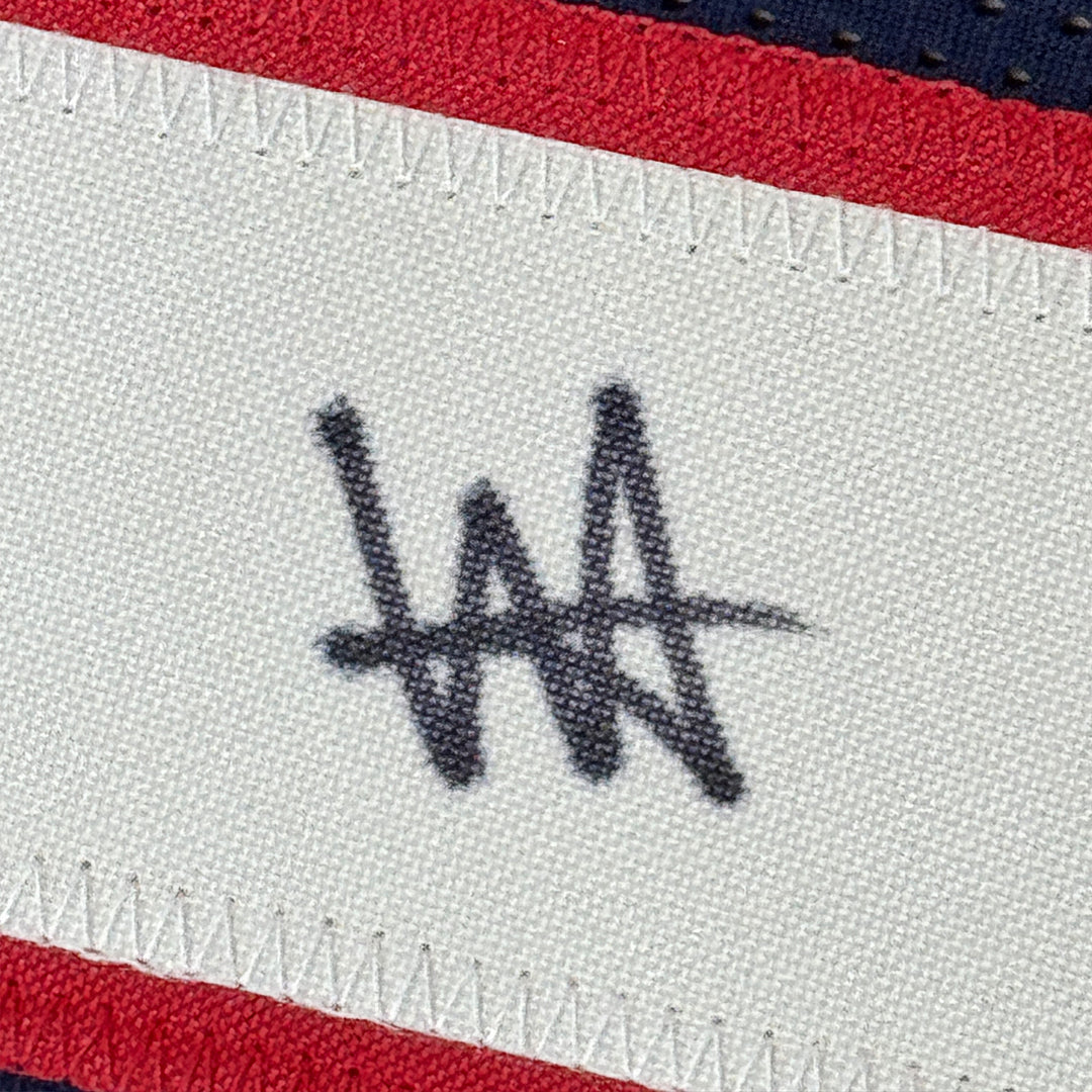Framed Autographed/Signed Will Anderson Jr. 33x42 Blue Jersey PSA/DNA COA
