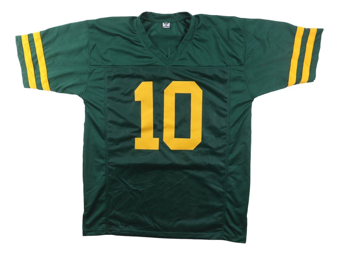 Jordan Love Green Bay Signed Alternate Green Football Jersey BAS ITP