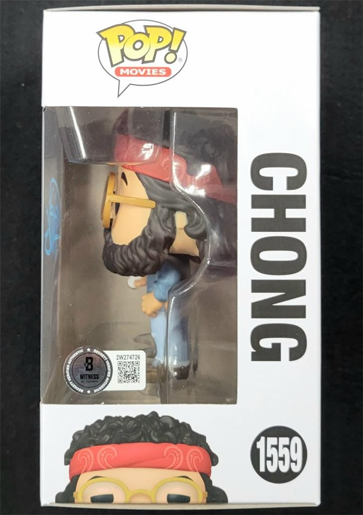 Tommy Chong signed Cheech & Chong Up in Smoke Funko Pop! 1559 auto~ Beckett BAS