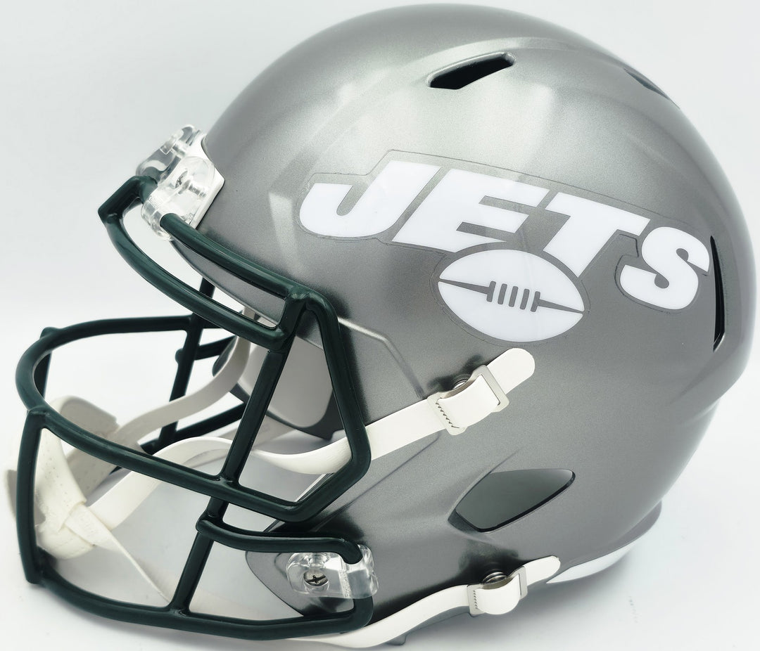LaDainian Tomlinson Auto Jets Flash Gray Full Size Speed Replica Helmet HOF 17