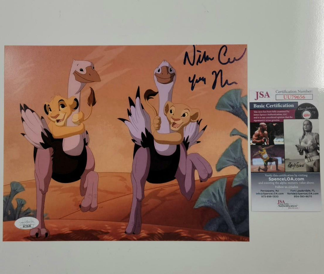 Niketa Calame-Harris signed The Lion King 8x10 photo #7 Voice of Nala ~ JSA COA