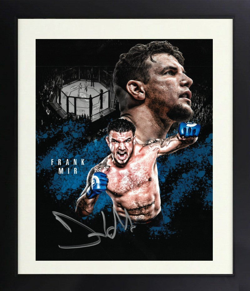 Frank Mir signed UFC Ultimate Fighting Championship/MMA 8x10 Photo Framed -COA