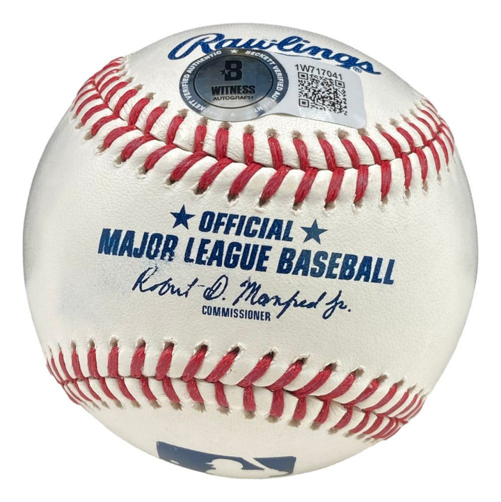Trea Turner Philadelphia Phillies Signed Official MLB Baseball BAS ITP