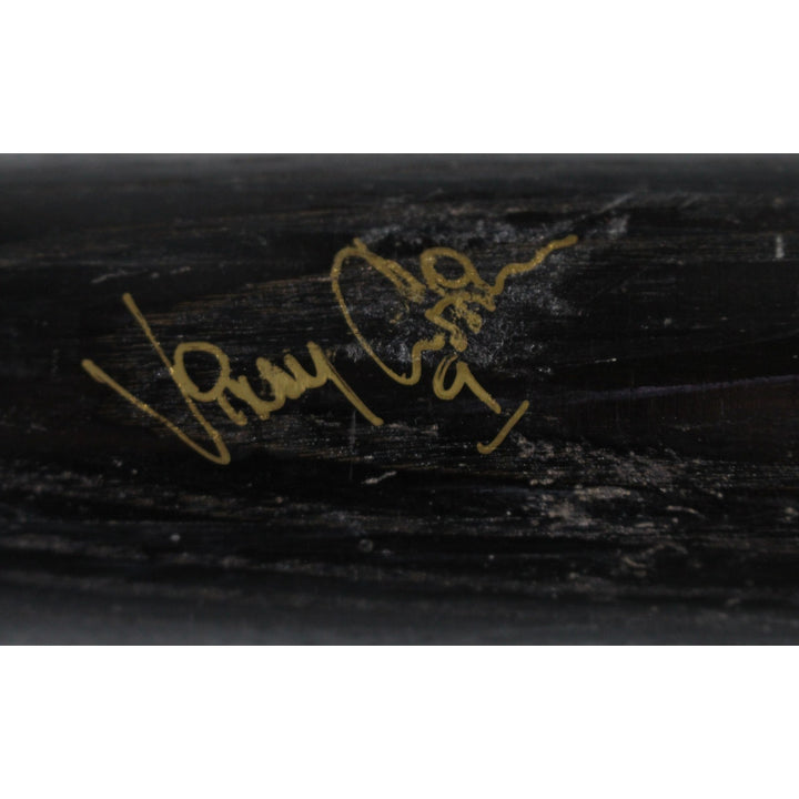 Vinny Castilla Autographed Colorado Rockies Game Used LS Black Bat 53922