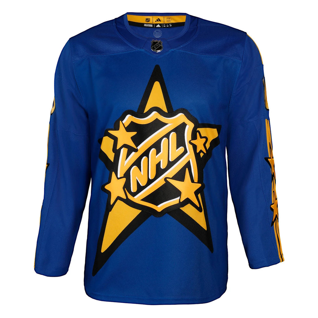 Mitch Marner Signed 2024 NHL All-Star Game Blue adidas Jersey