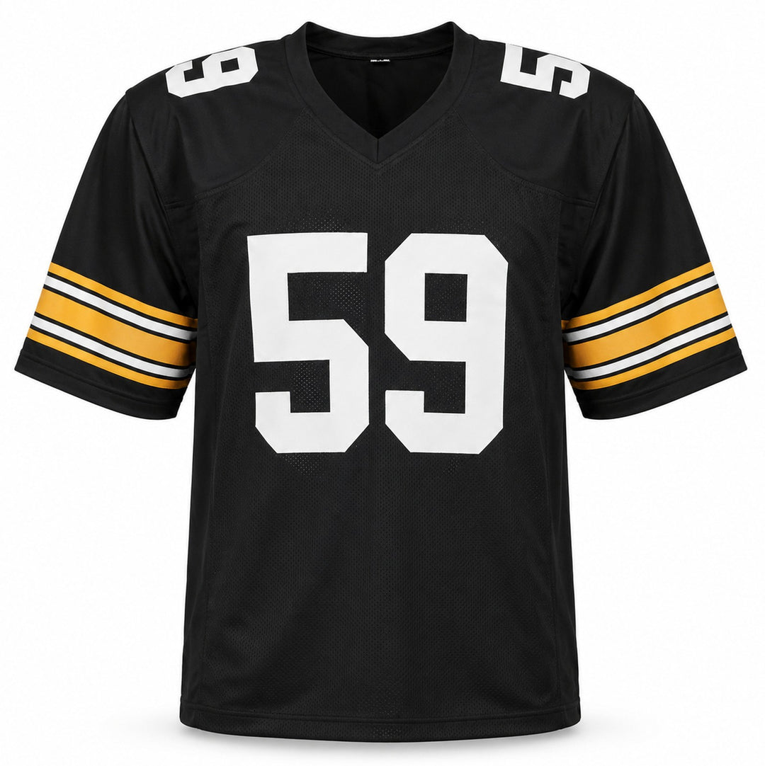 Pittsburgh Steelers Jack Ham Signed Black Jersey "HOF 88" Beckett BAS Witness