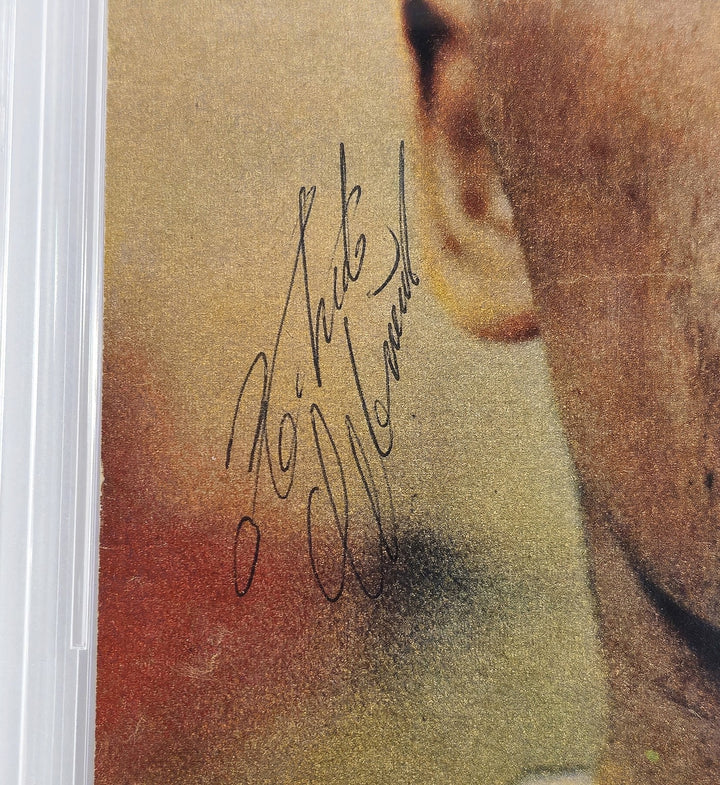 Roberto Clemente Auto 8.5x11 Magazine Page Pirates Auto Mint 9 PSA/DNA #85248650