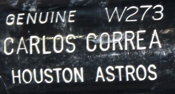 Carlos Correa Unsigned Game Used Louisville Slugger Bat