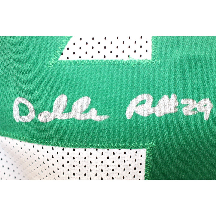 Darrelle Revis Autographed Pro Style White XL Jersey Beckett Witness 50812