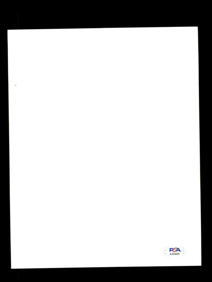Ted Williams PSA DNA Signed  8x10 Photo Autograph Boston Red Sox