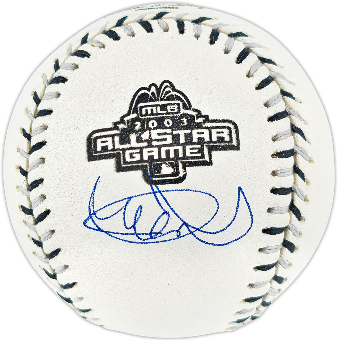 Ichiro Suzuki Auto 2003 All Star Game Logo Baseball Mariners Beckett Witness