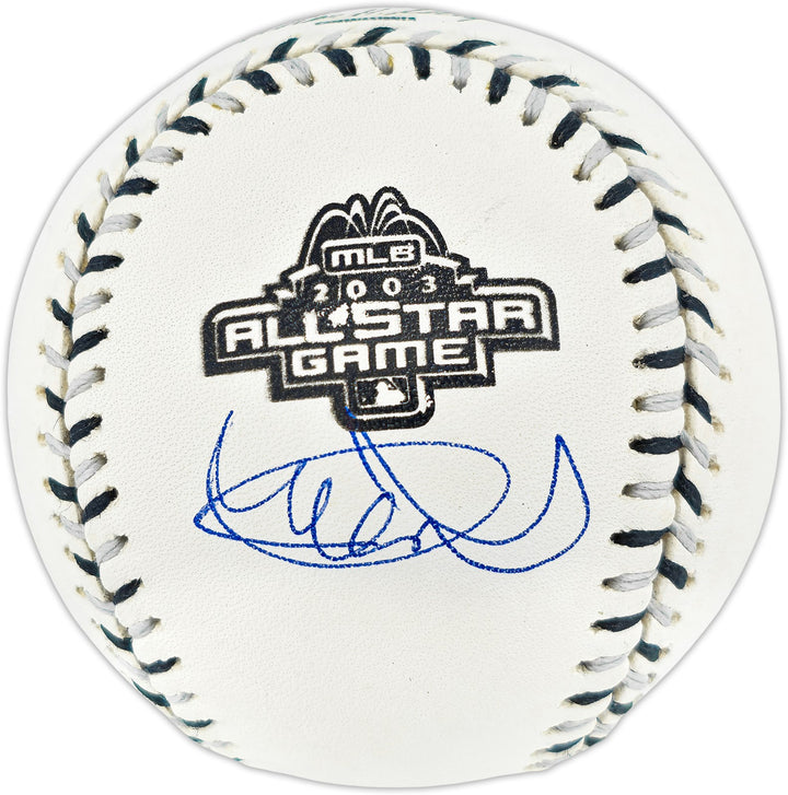 Ichiro Suzuki Auto 2003 All Star Game Logo Baseball Mariners Beckett Witness