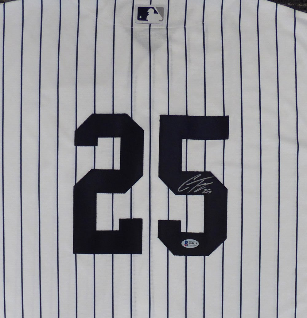 New York Yankees Gleyber Torres Signed White Majestic Cool Base Jersey Size XL