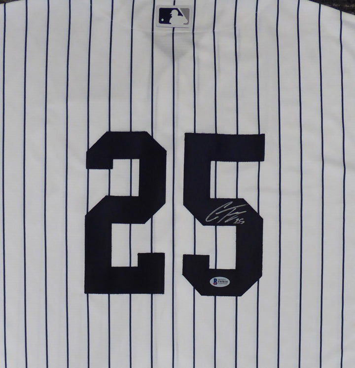 New York Yankees Gleyber Torres Signed White Majestic Cool Base Jersey Size XL