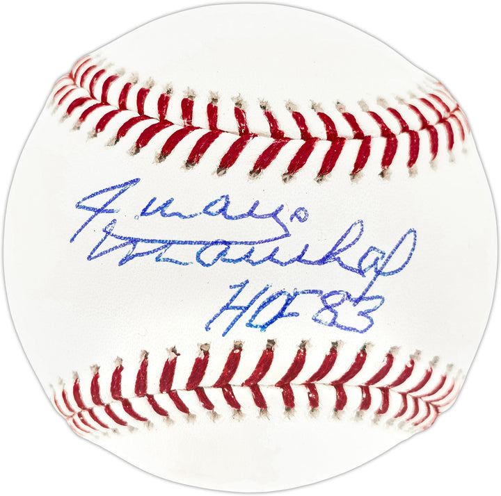 Juan Marichal Signed MLB Baseball Giants HOF 83 JSA