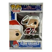Chevy Chase Signed National Lampoon's Christmas Vacation Funko Pop #242 BAS